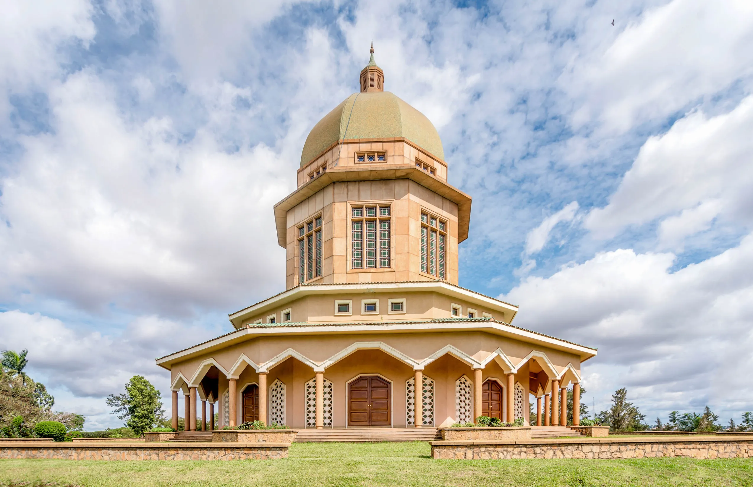 a mosque in kampala city uganda