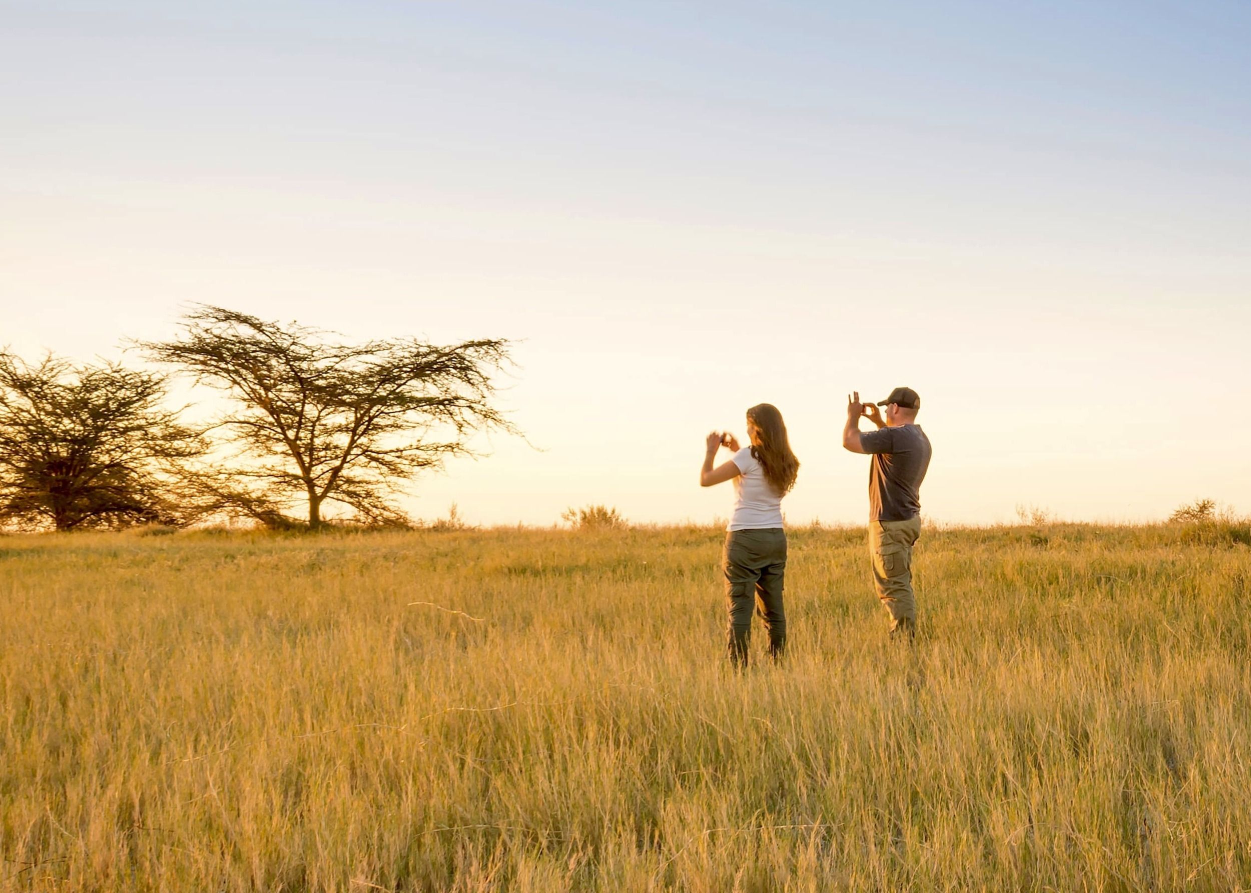 Makgadikgadi Pans Desert Landscape Botswana