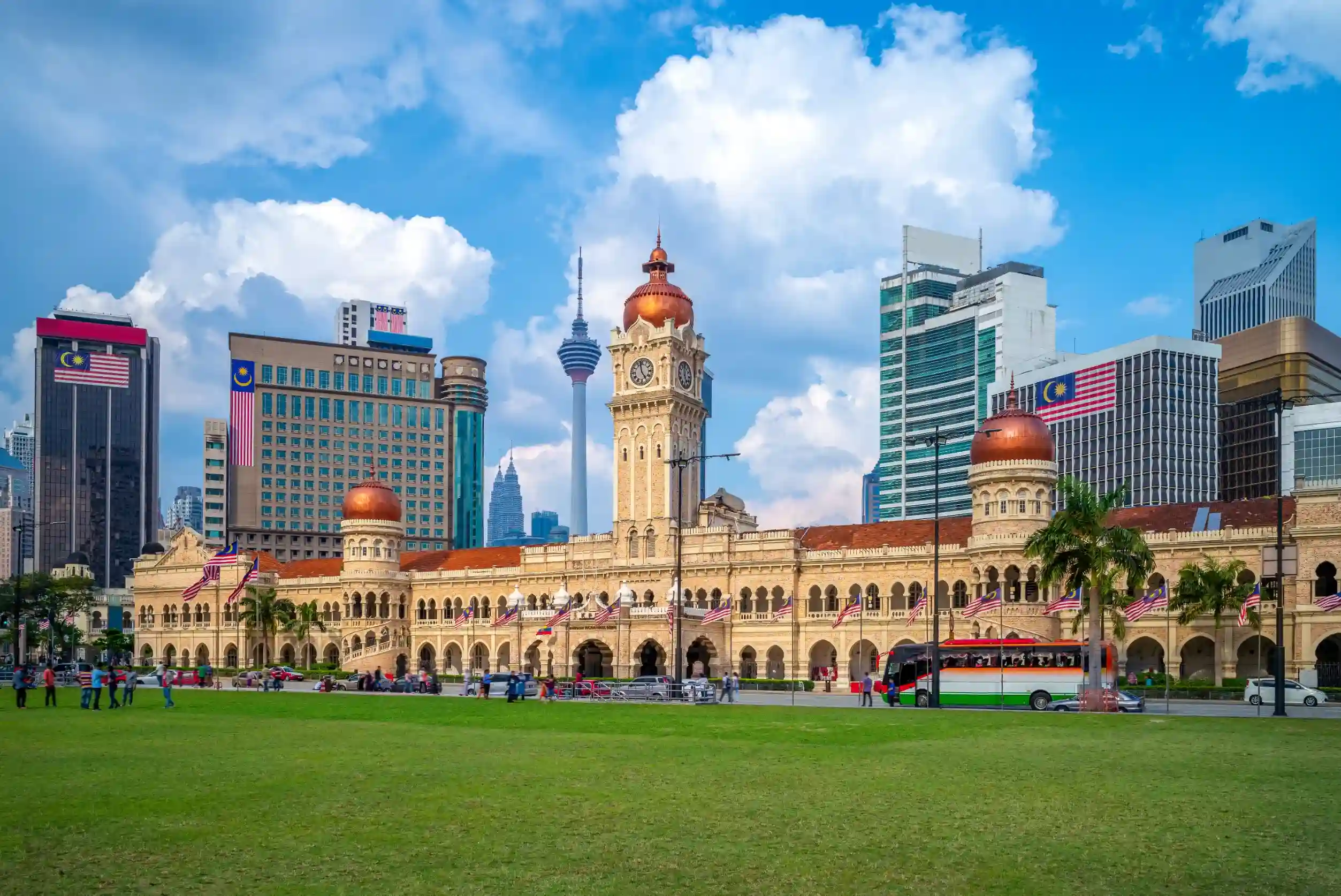 sultan abdul samad building in kuala lumpur malaysia