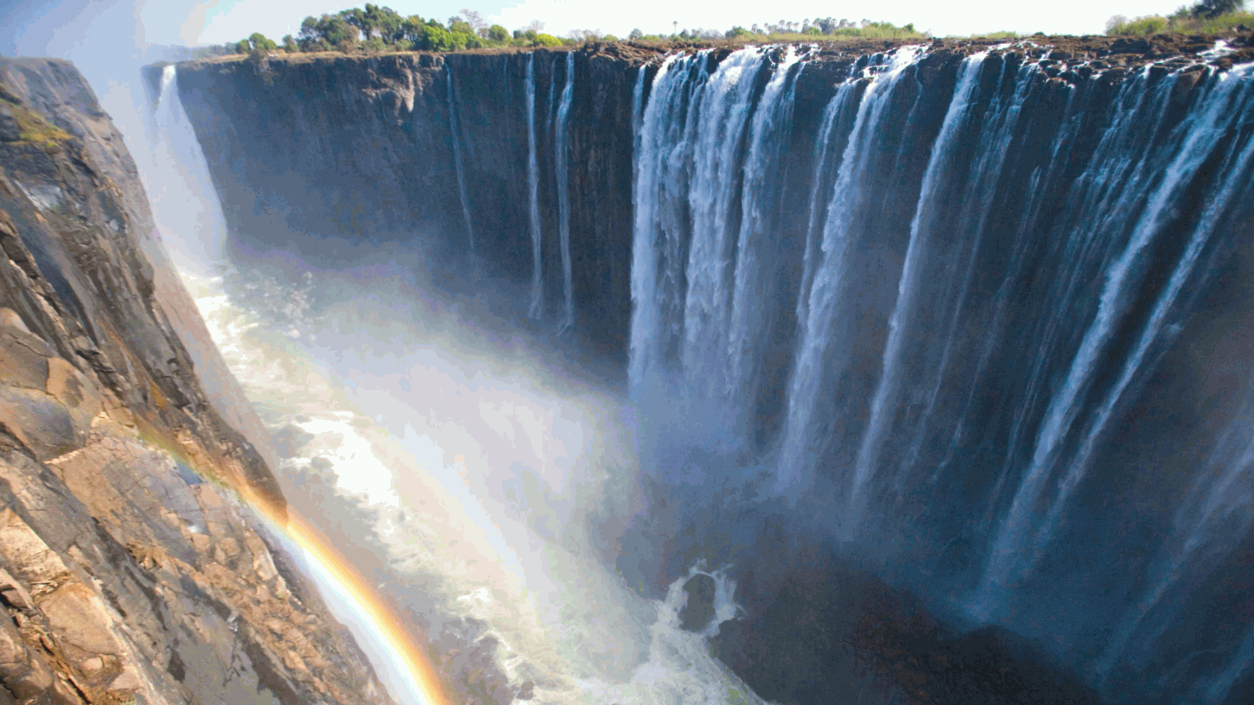 the famous victoria waterfalls in zimbabwe bulawayo