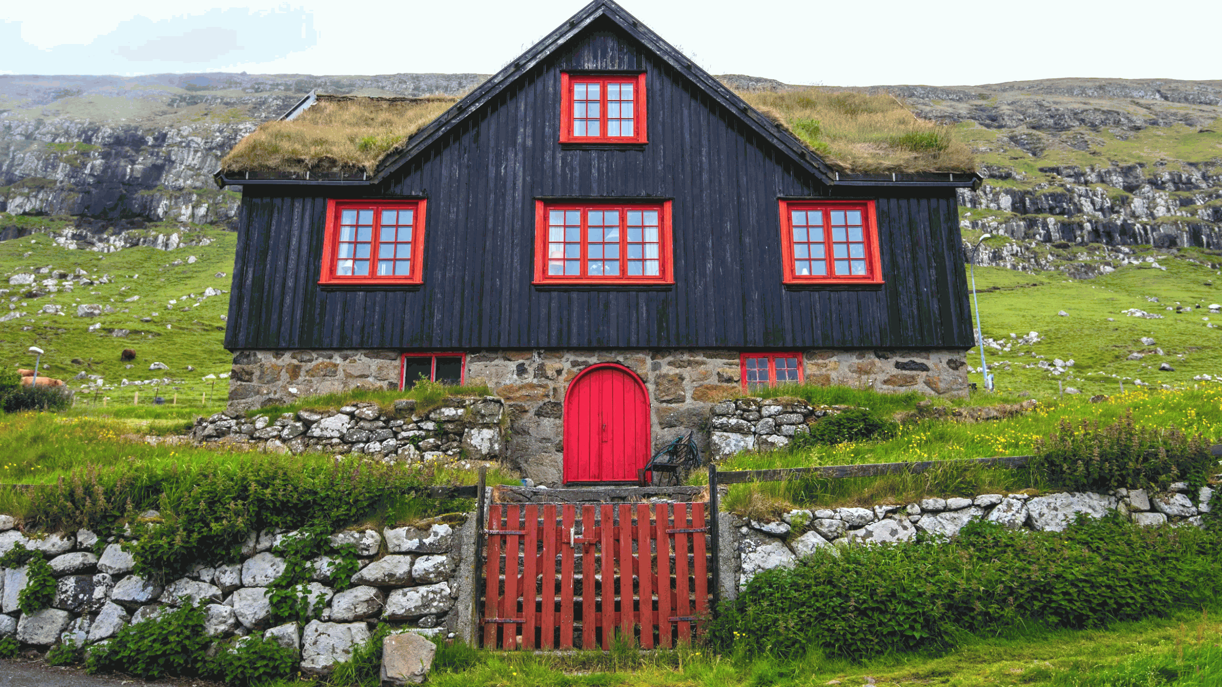 the famous wooden house in denamrk