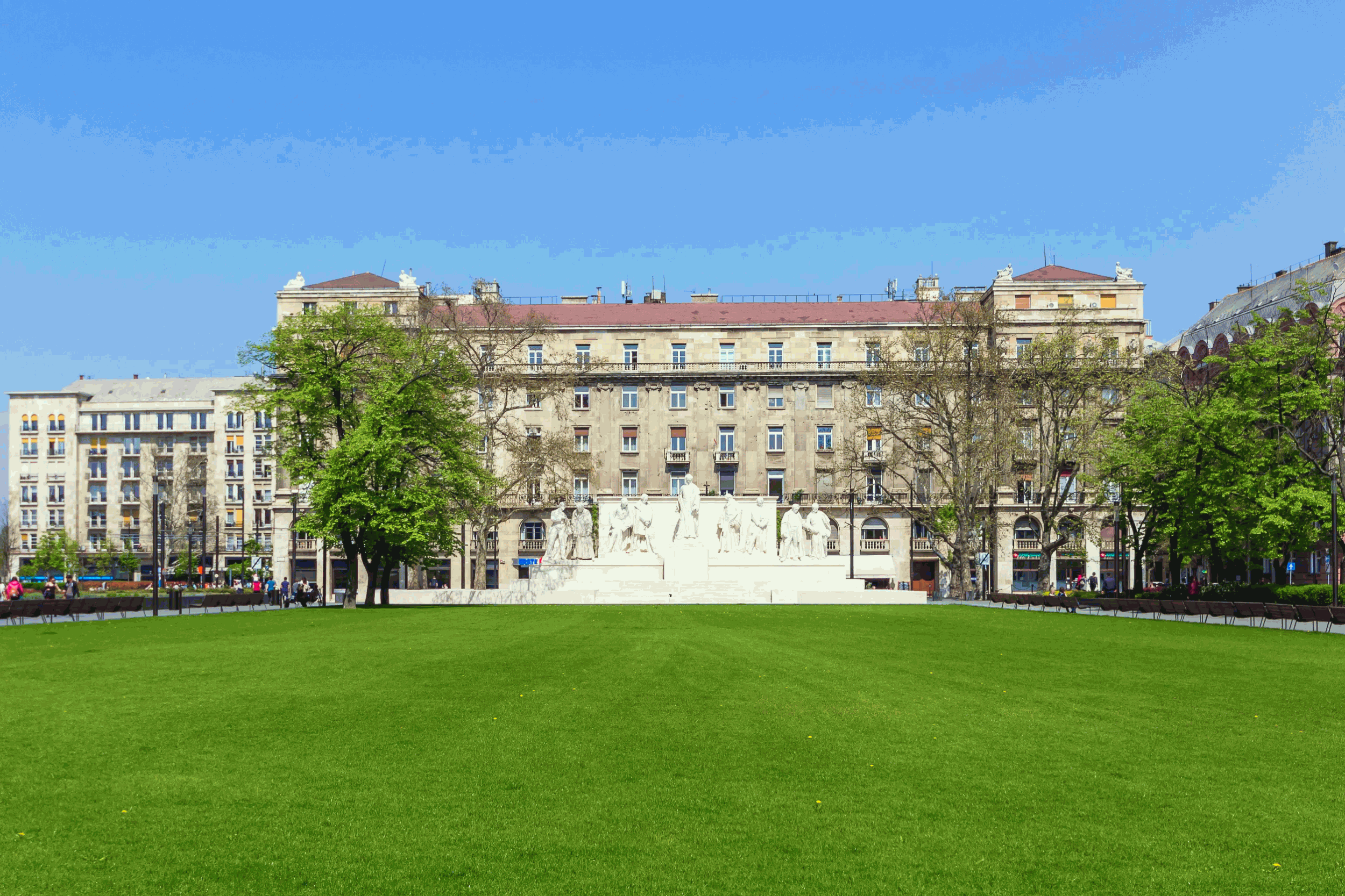 the prime minister palace house in budapest hungary
