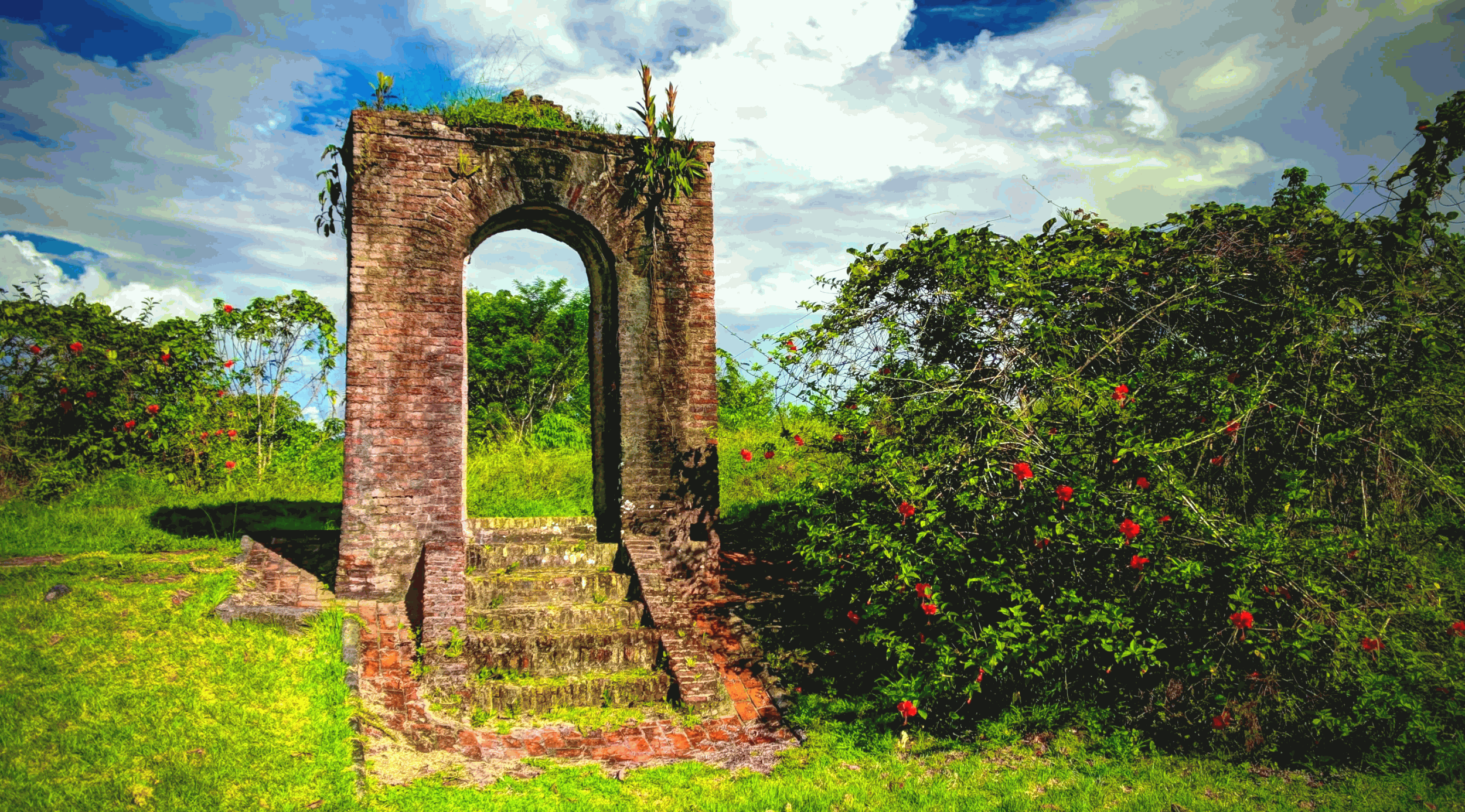 the ruins of kai kover in guyana