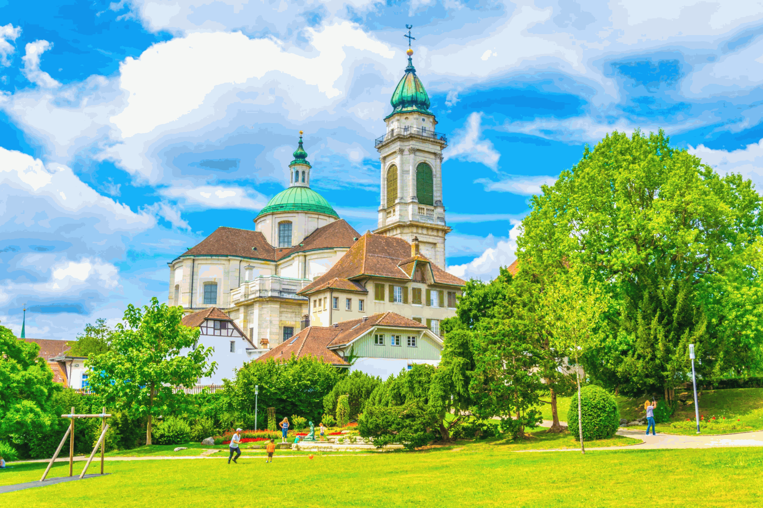the saint ursus cathedral in solothurn switzerland