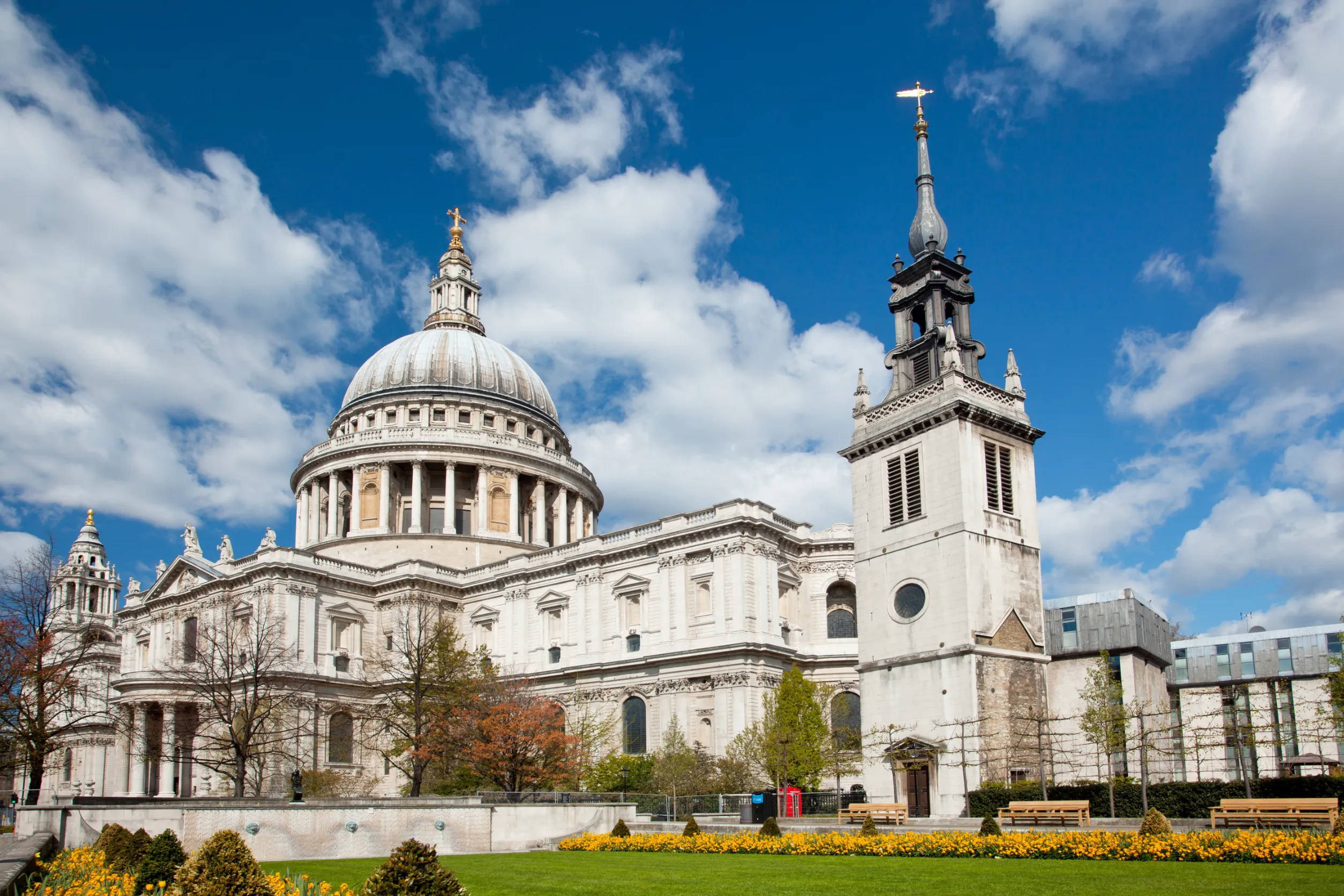 view of london cityscape from the golden gallery of st paul s cathedra